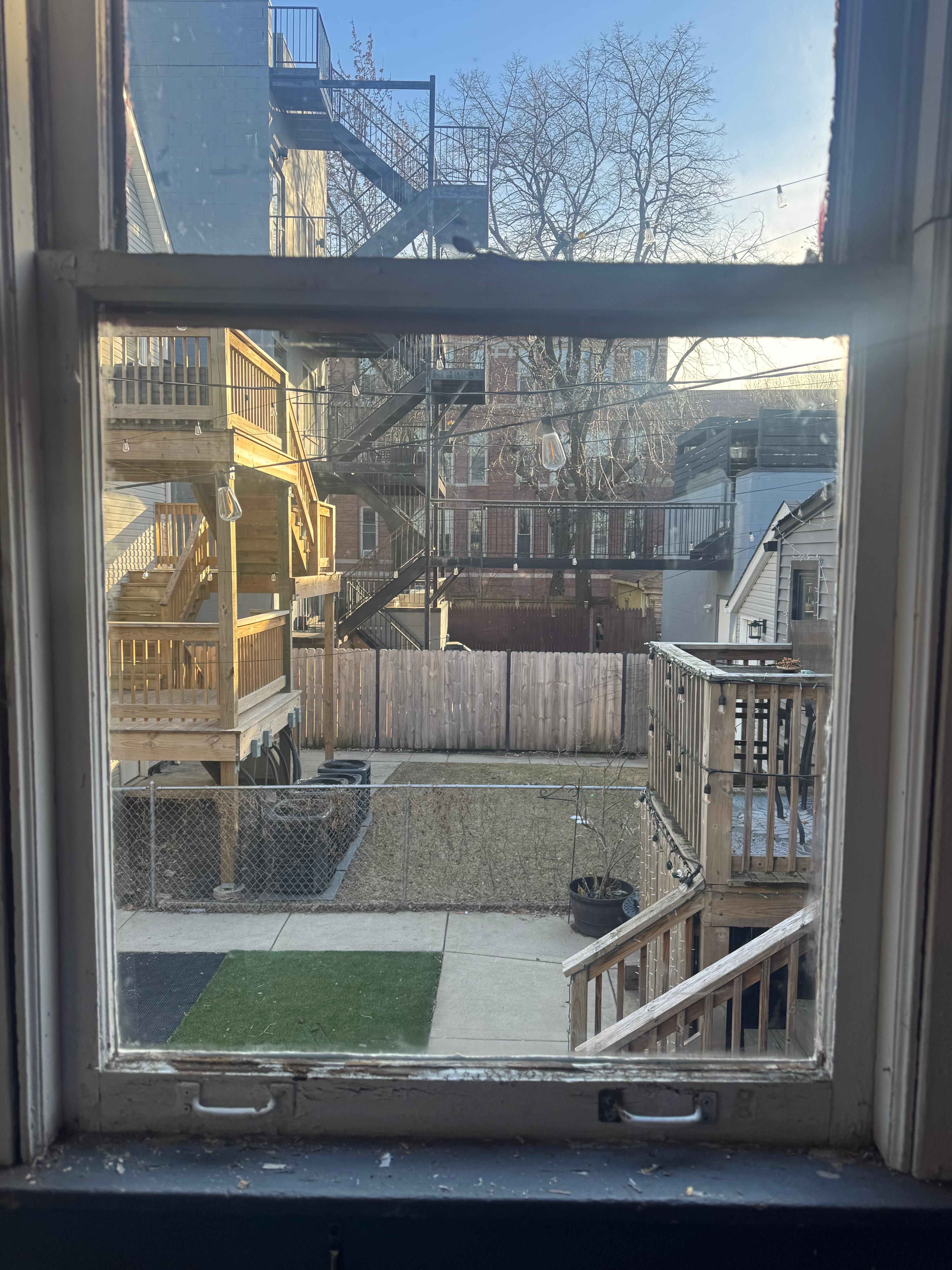 Window after repair and restoration
